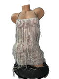FEATHERED DRESS