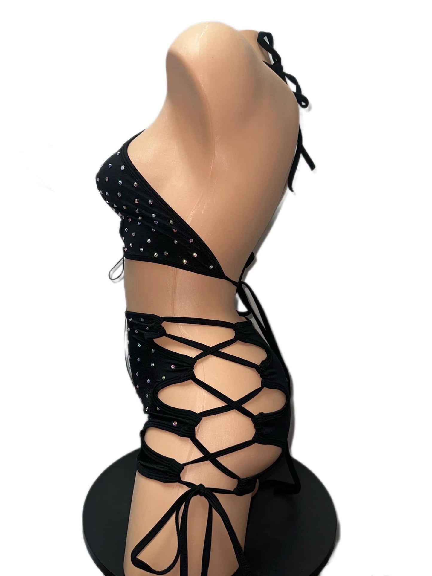 BLACK SHORT SET