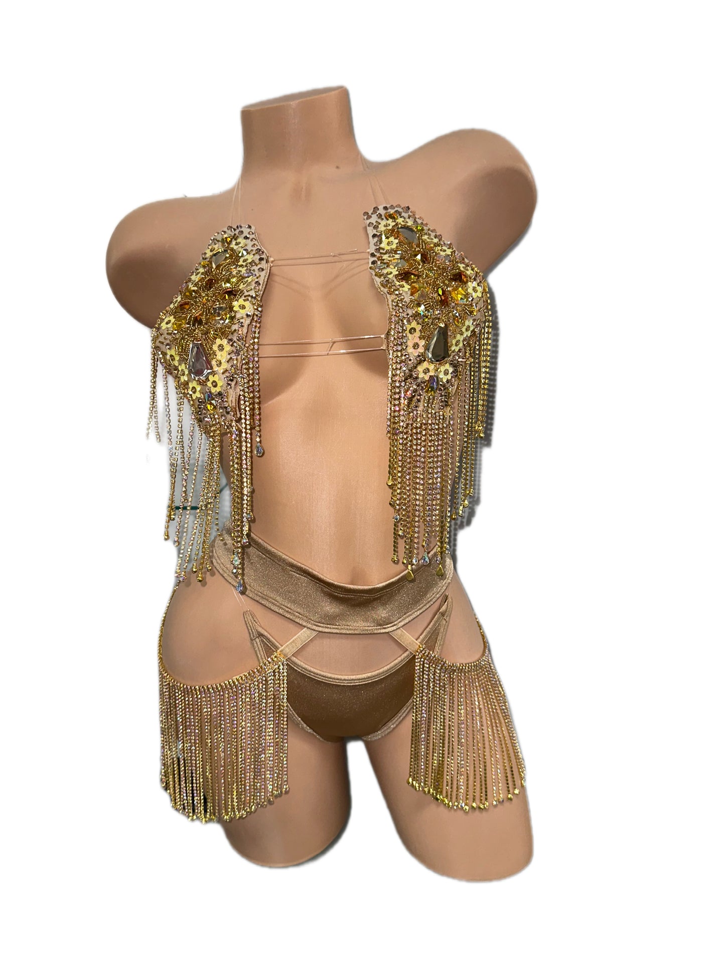 THREE PIECE RHINESTONE