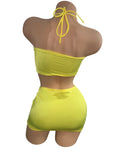 YELLOW SKIRT SET