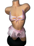 BABY PINK SKIRT SET