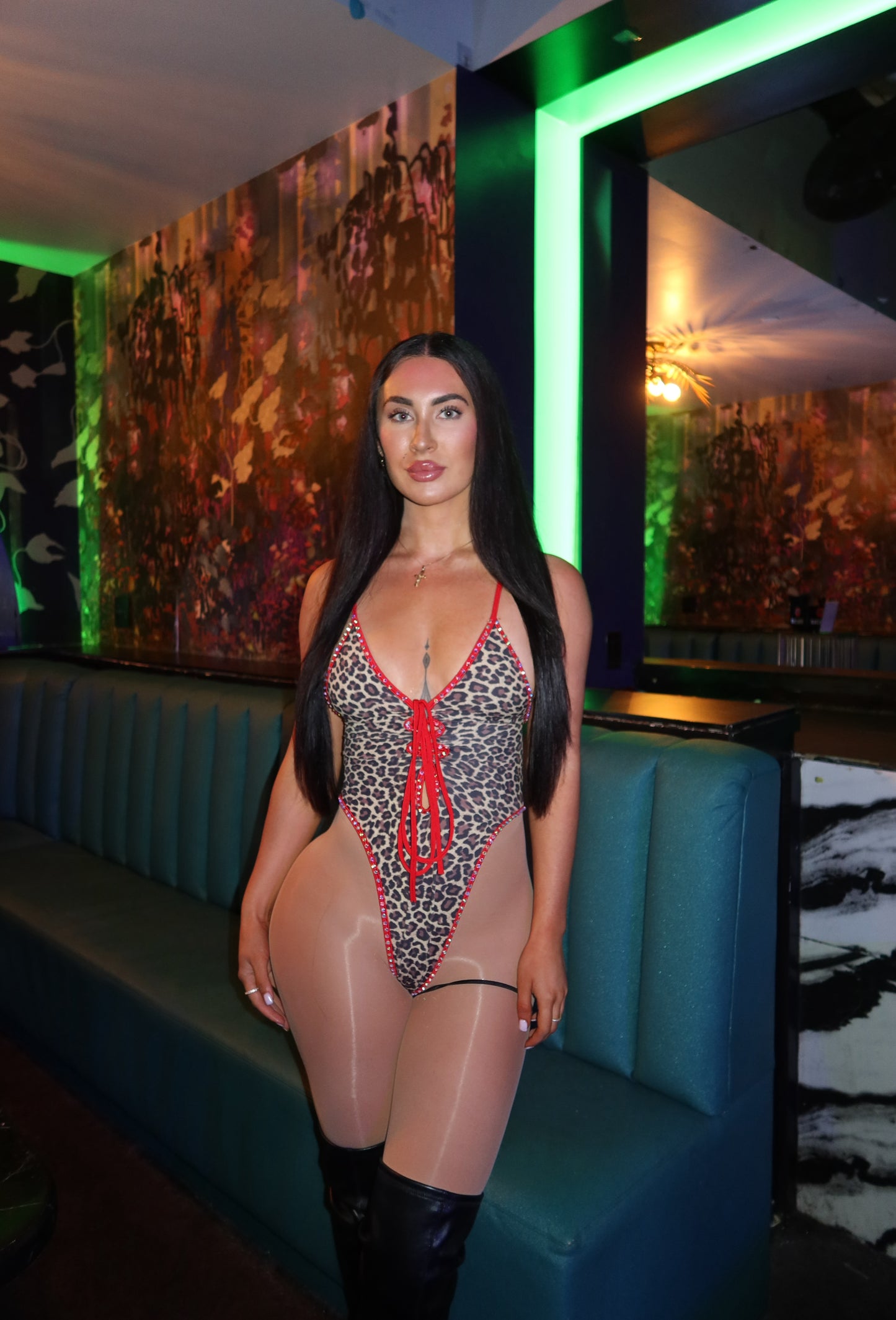 CHEETAH PRINT BODYSUIT CUSTOM