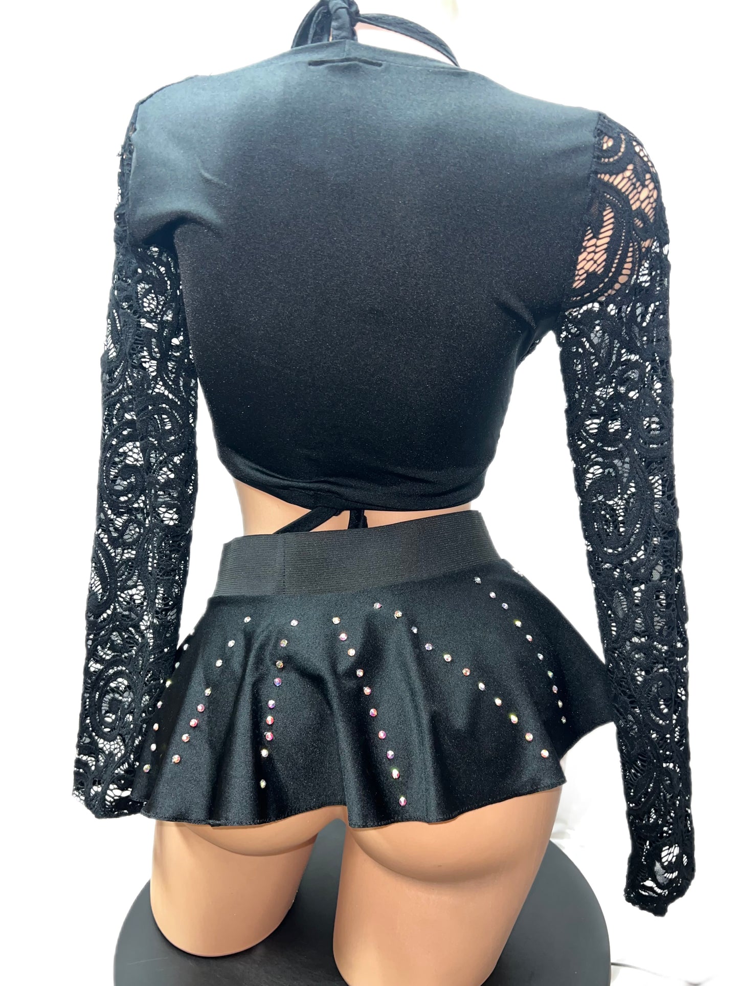BLACK THREE PIECE SET