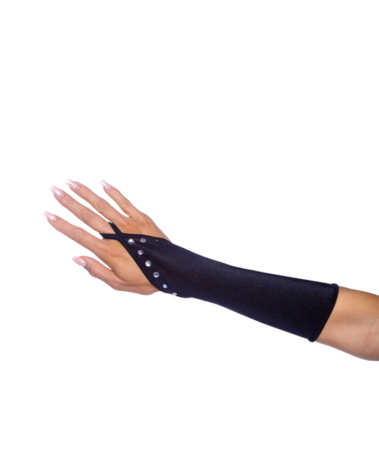 6679 - Bedazzled Gloves with Rhinestones