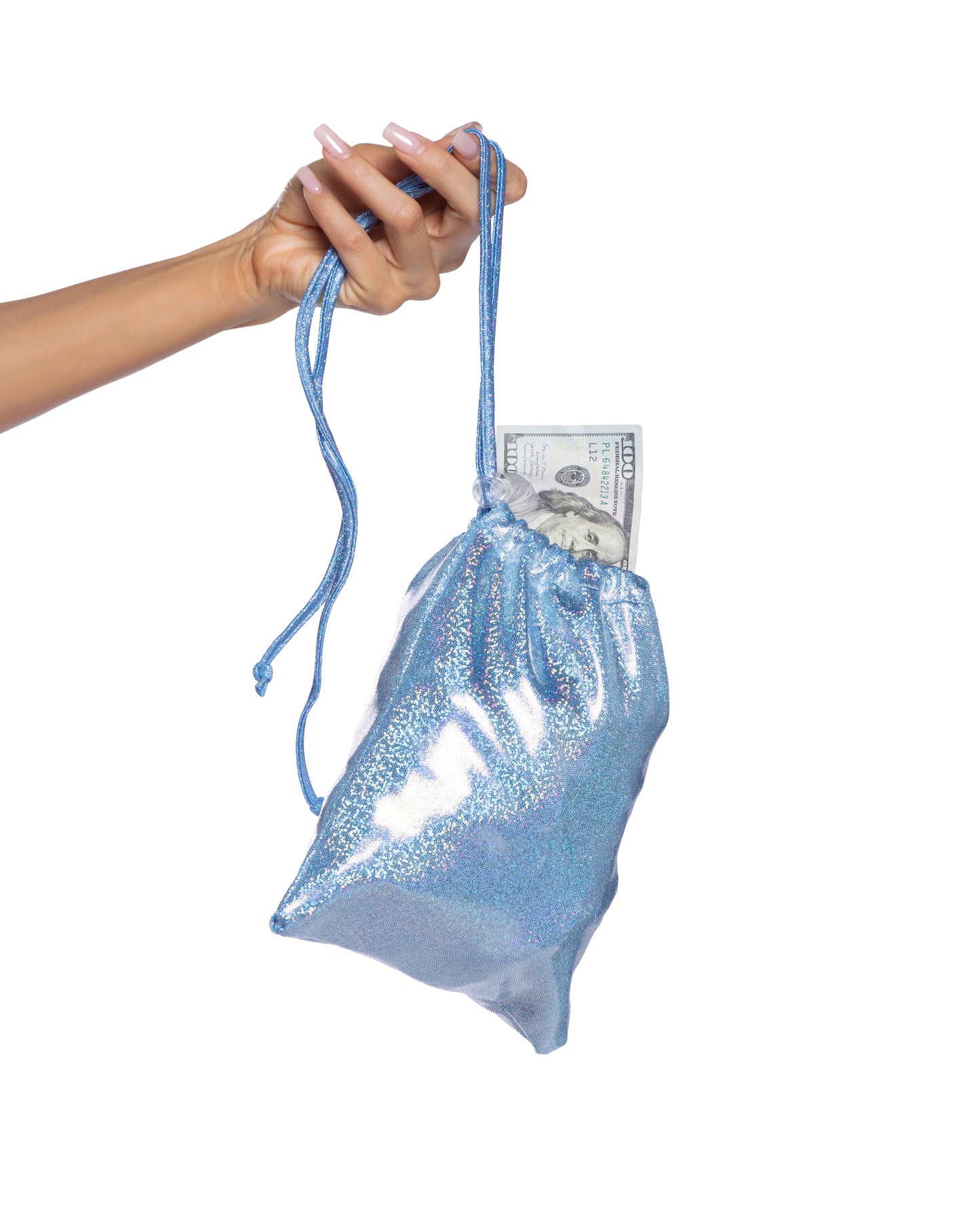 6730 - Shimmer Money Bag