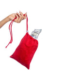 6731 - Spandex Iridescent Money Bag
