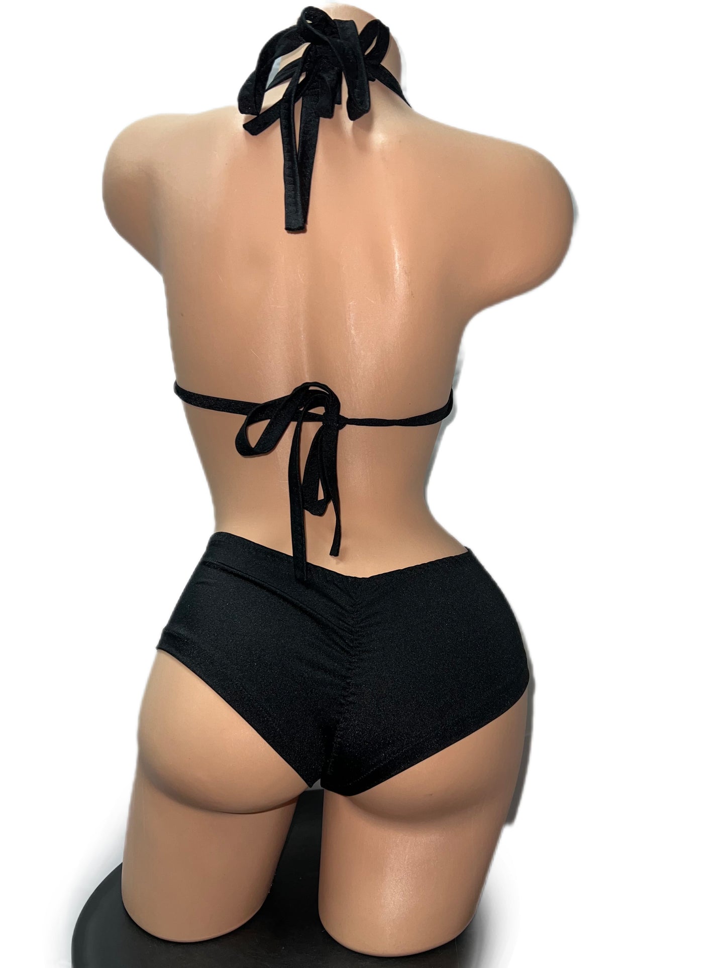 BLACK TWO PIECE SET