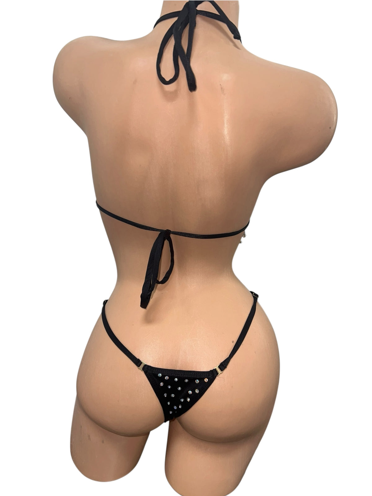 BLACK BUTTERFLY CHAIN TWO PIECE