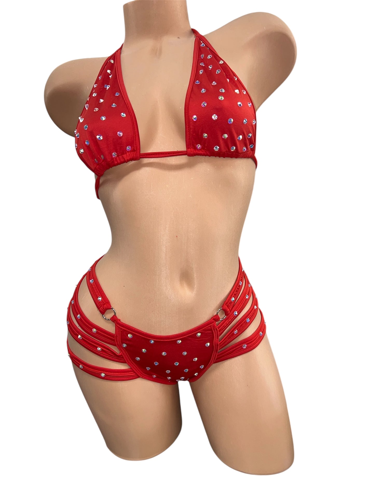 RED TWO PIECE SET