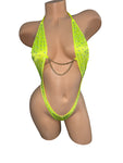 NEON YELLOW BODYSUIT