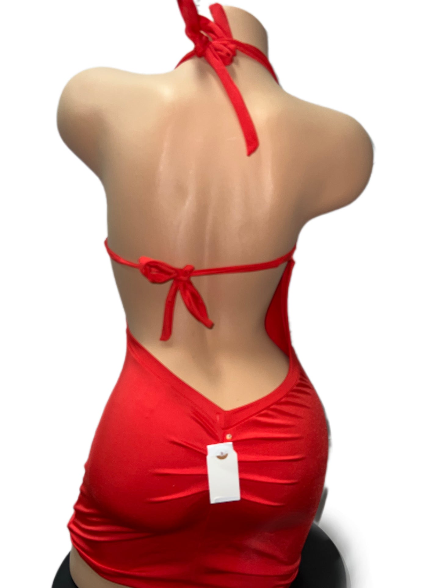 RED TIGHT DRESS