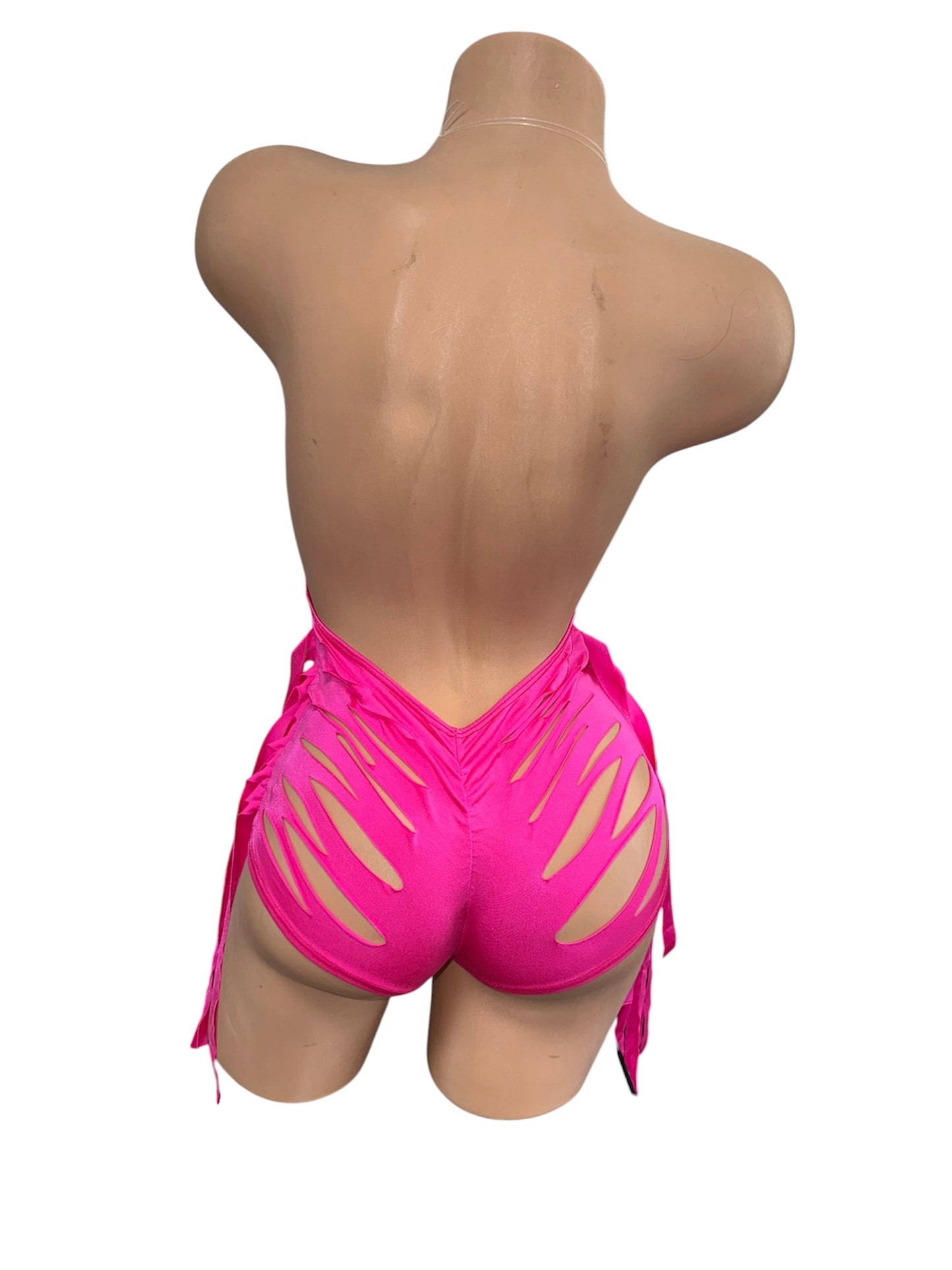 HOT PINK ONE PIECE