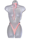 PINK LACE BODYSUIT
