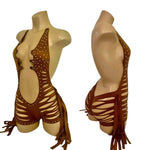 BROWN ONE PIECE