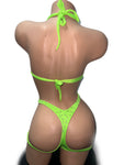 NEON GREEN CHAP SET ONE PIECE
