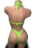 NEON GREEN CHAP SET ONE PIECE