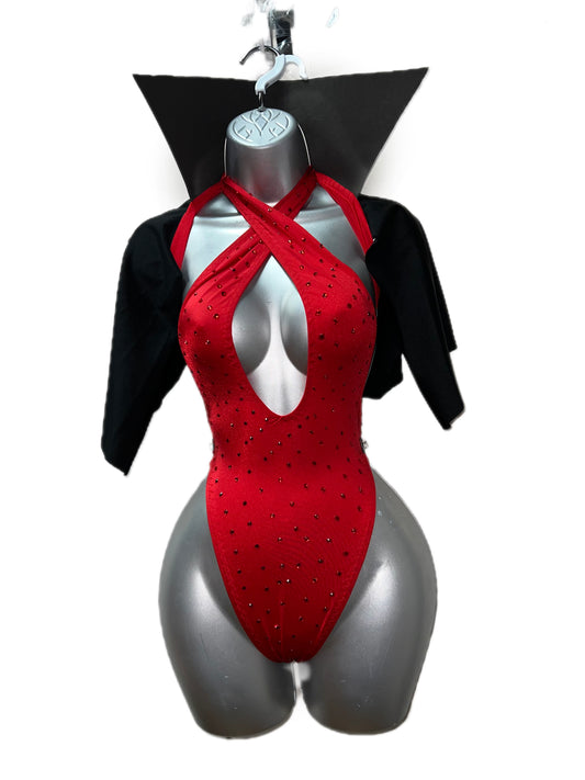 RED AND BLACK DRACULA COSTUME