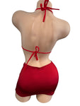 RED SKIRT SET