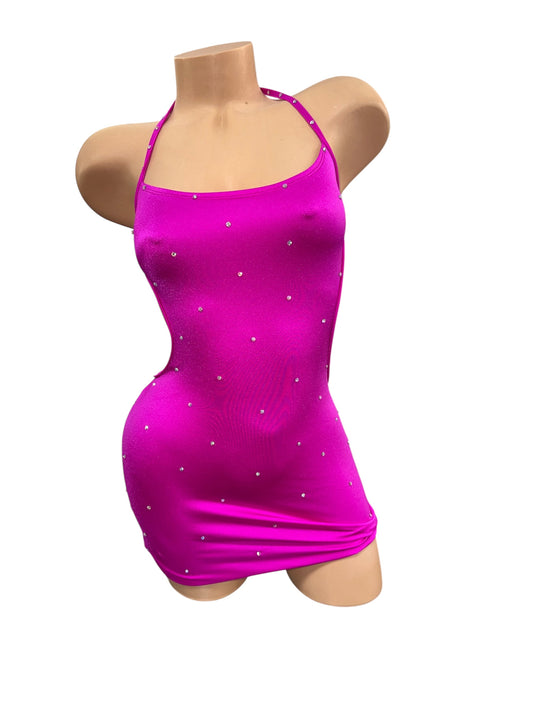 HOT PINK DRESS