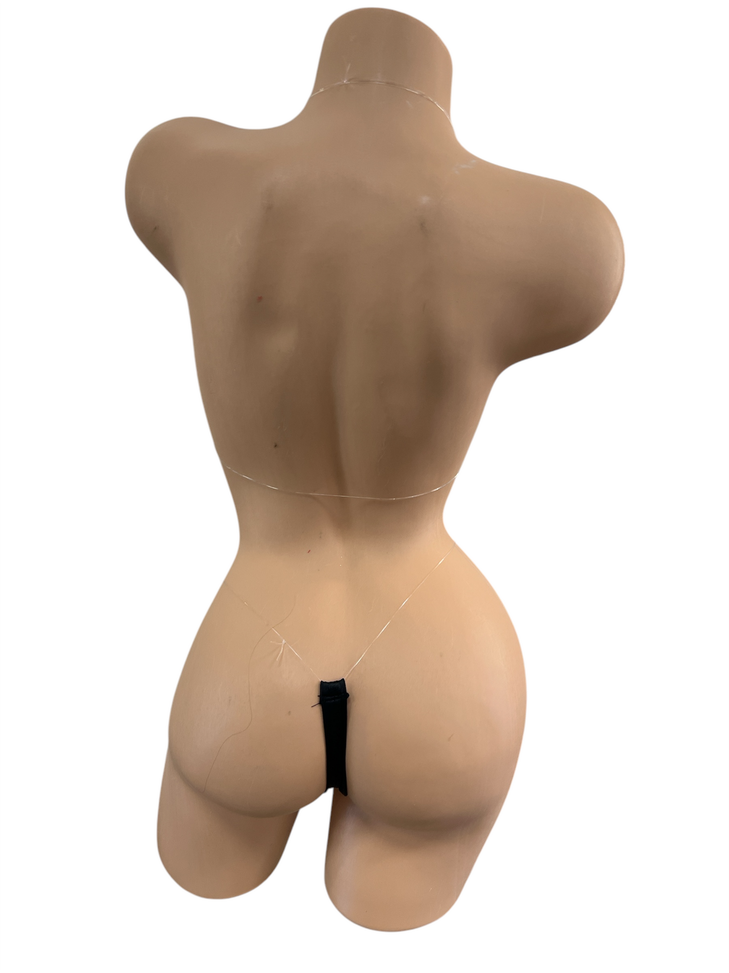 RUFFLE TWO PIECE WITH CLEAR STRINGS