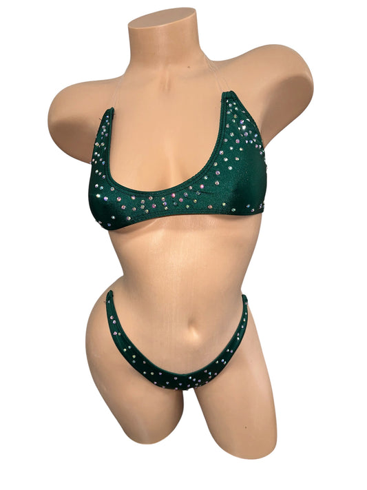 GREEN TWO PIECE SET