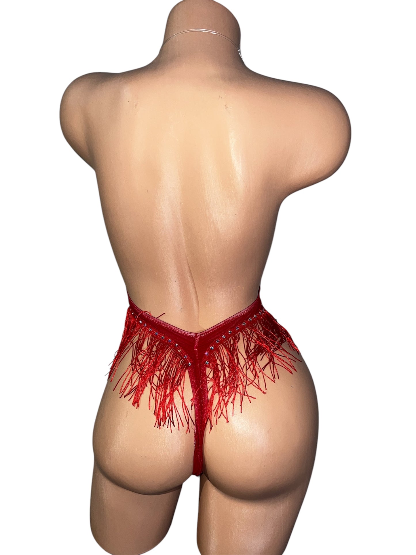 RED BODYSUIT