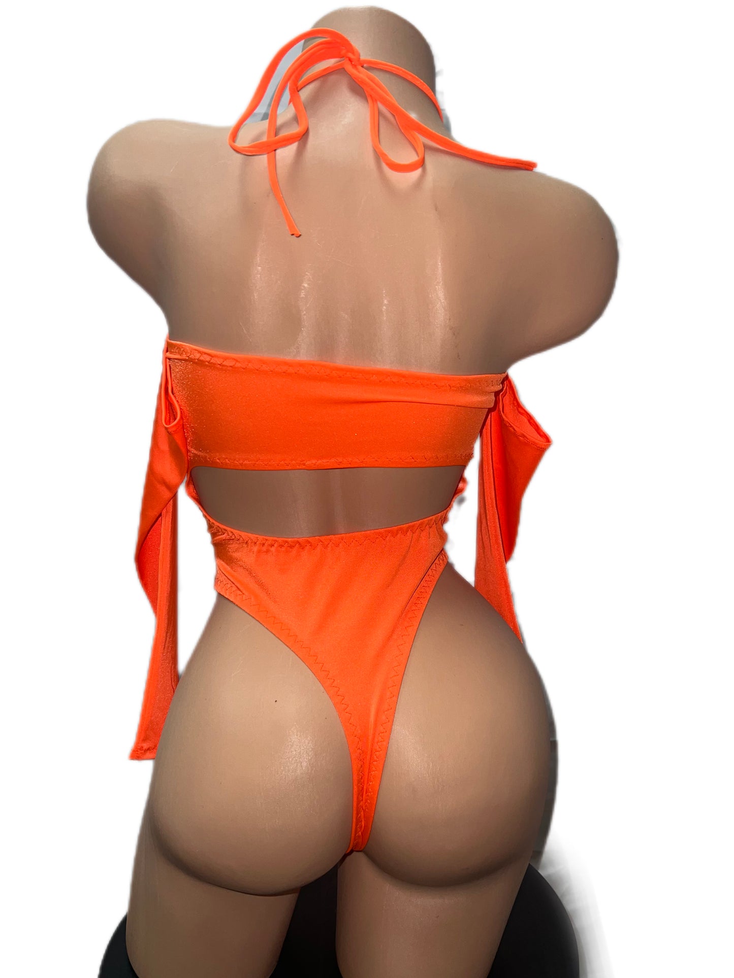 ORANGE BODYSUIT