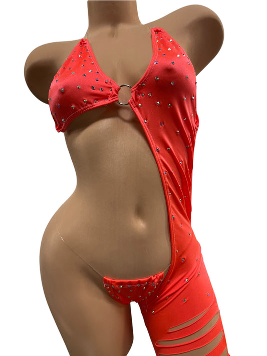 Orange Two Piece