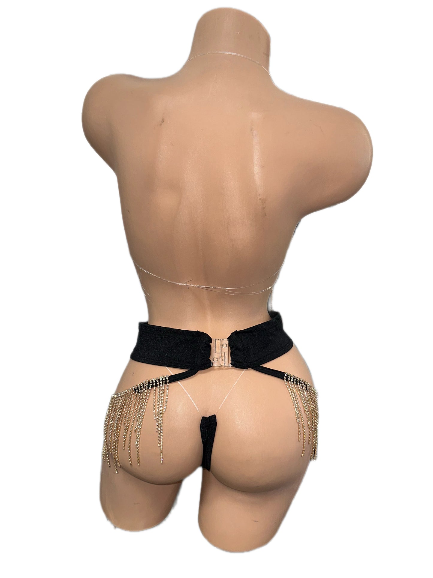 THREE PIECE RHINESTONE