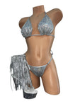 SILVER IRIDESCENT OUTFIT
