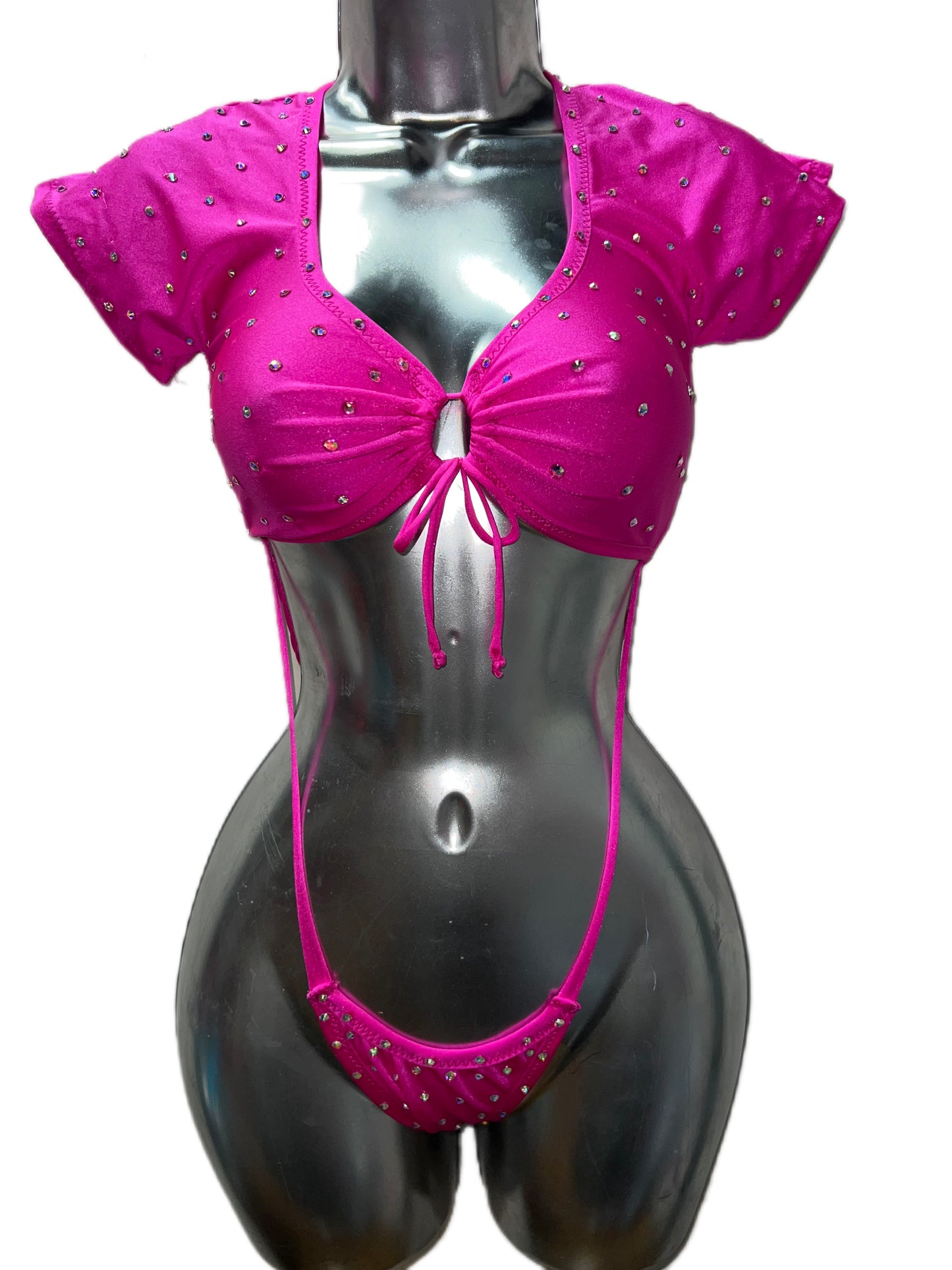 PINK SLING SHOT TWO PIECE