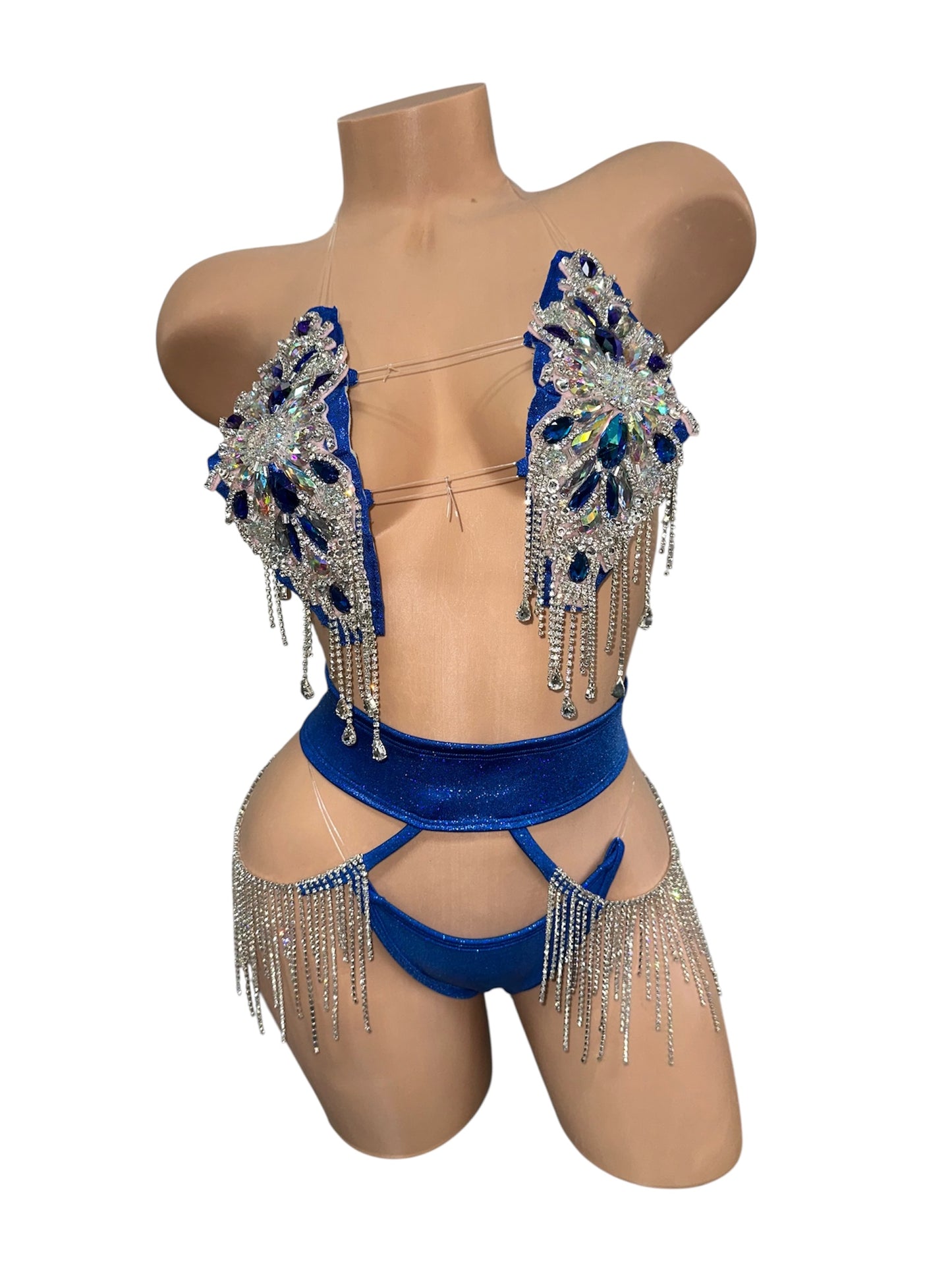 THREE PIECE RHINESTONE