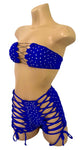 ROYAL BLUE SHORTS SET