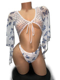 BUTTERFLY BODYSUIT WITH SLEEVES