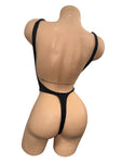 BLACK 2PC BODYSUIT