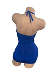 BLUE SHORT DRESS
