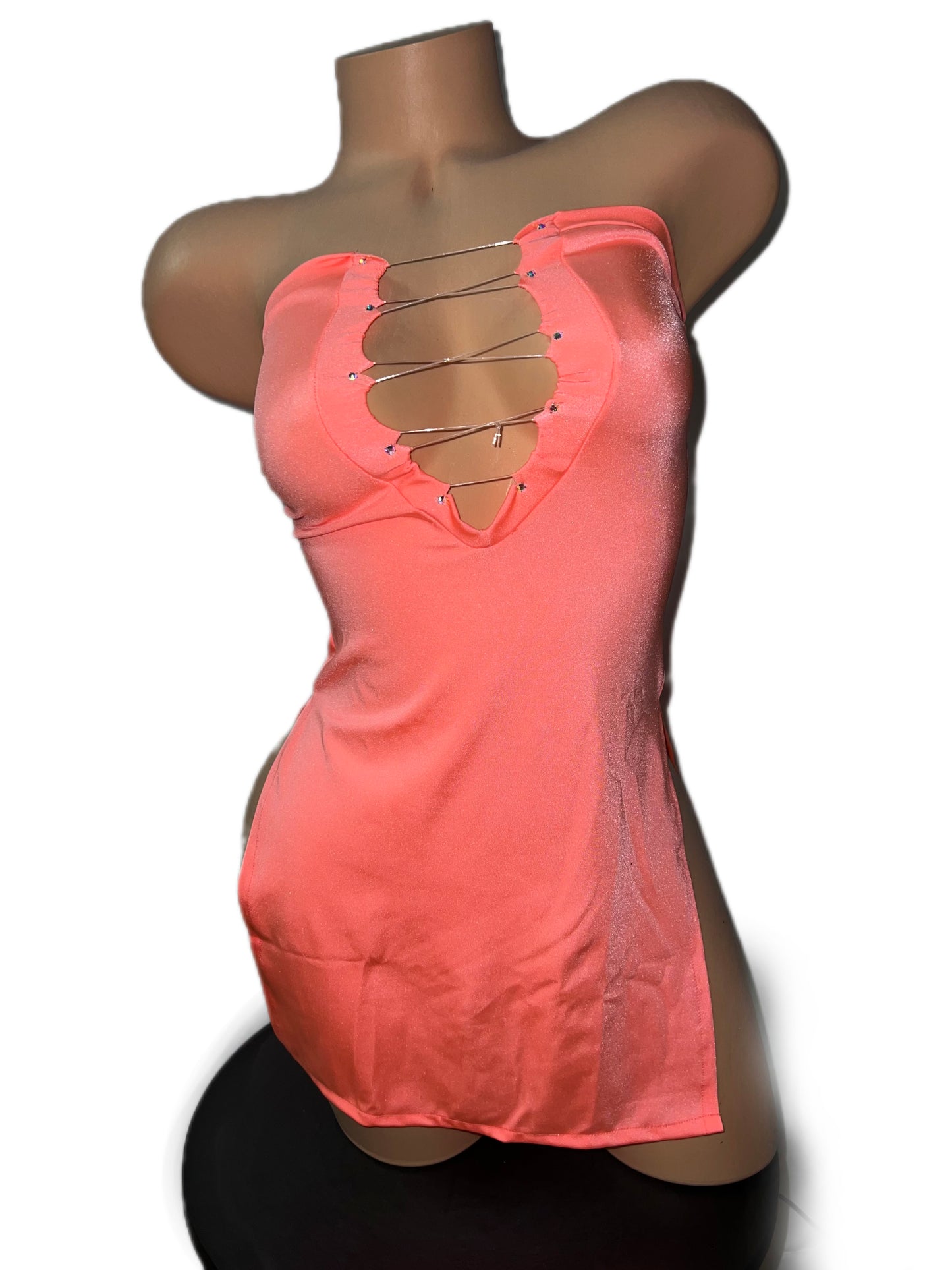 PEACH DRESS