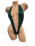 EMERALD GREEN BODYSUIT