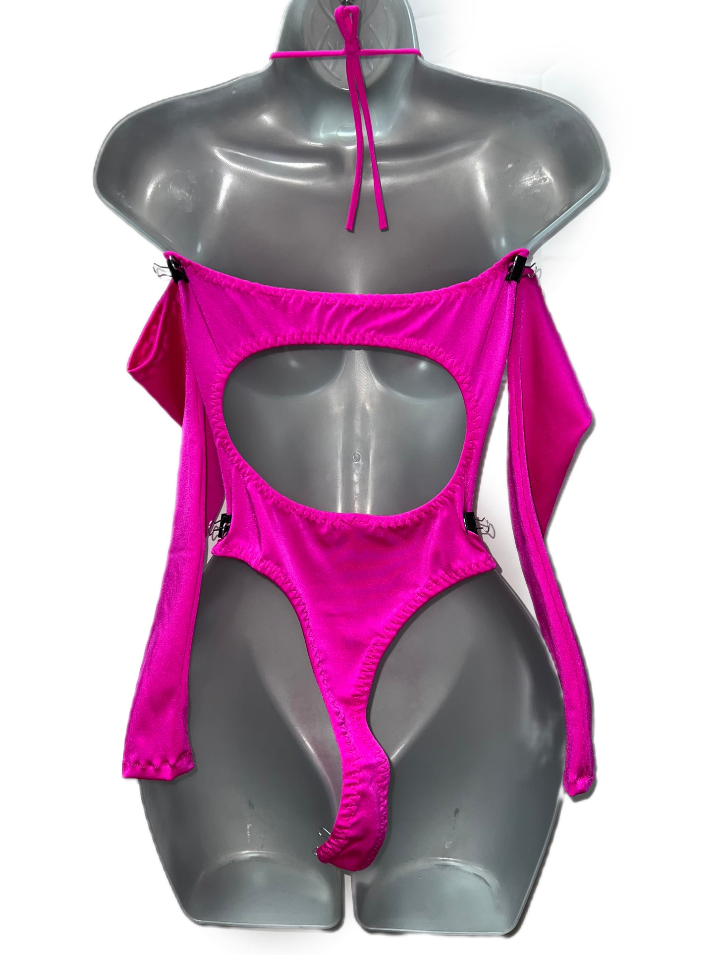 PINK BODYSUIT ONE PIECE