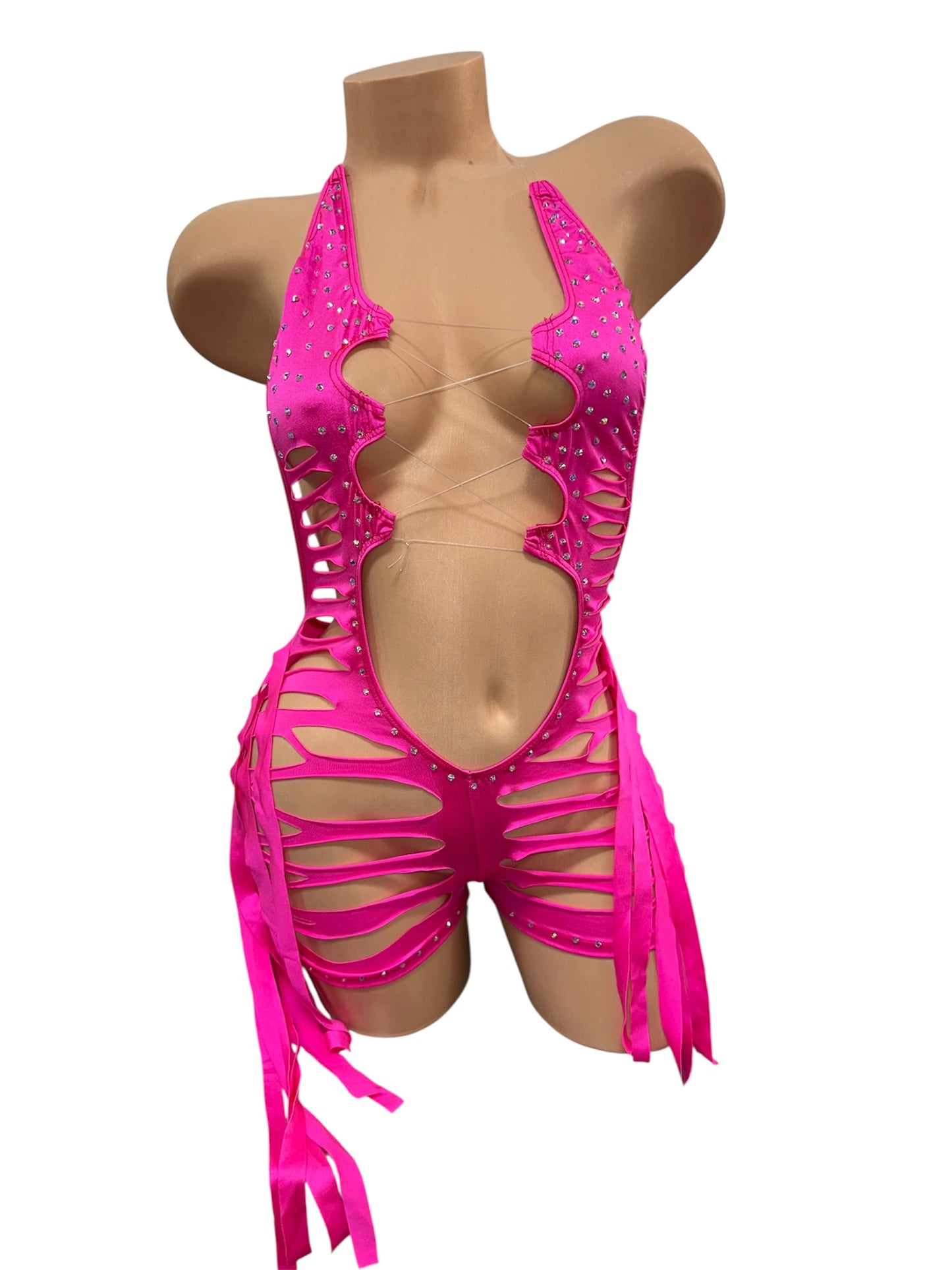 HOT PINK ONE PIECE