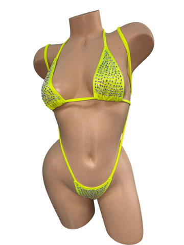 NEON YELLOW SLINGSHOT