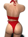 RED TWO PIECE