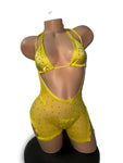 YELLOW TWO PIECE