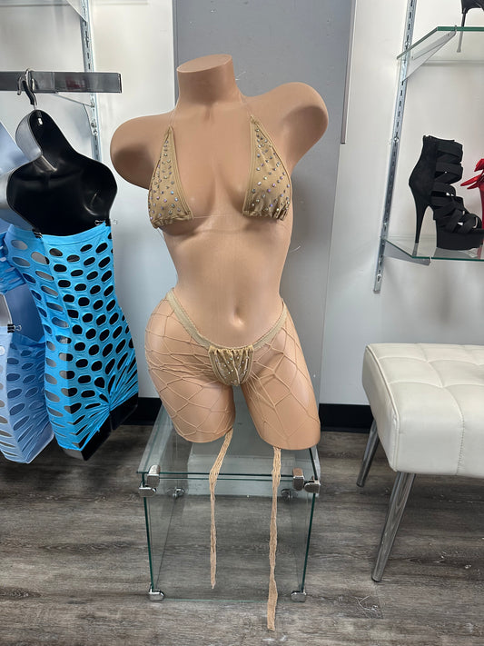 Nude 3pc Micro-kini Nets