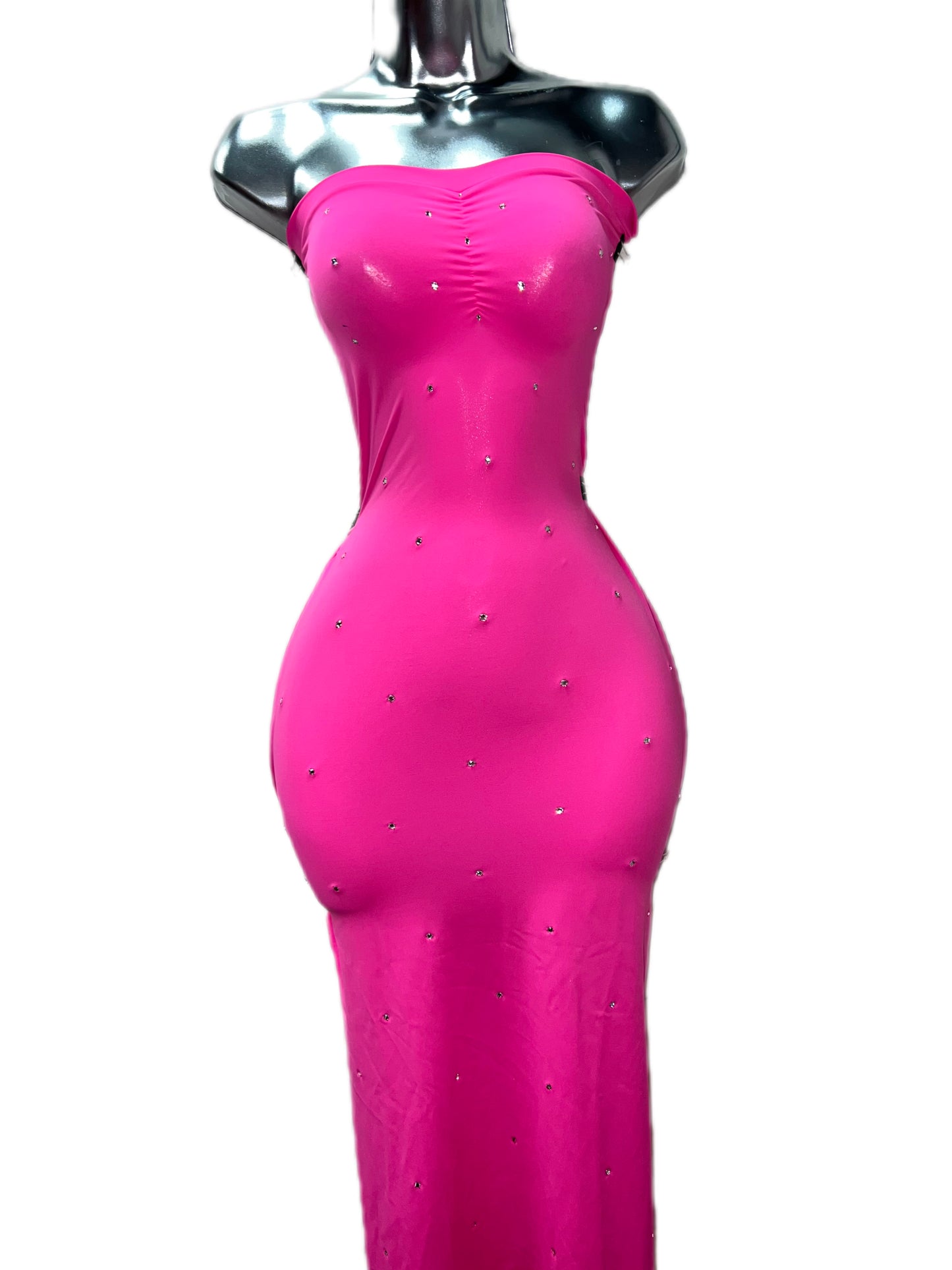 HOT PINK GOWN