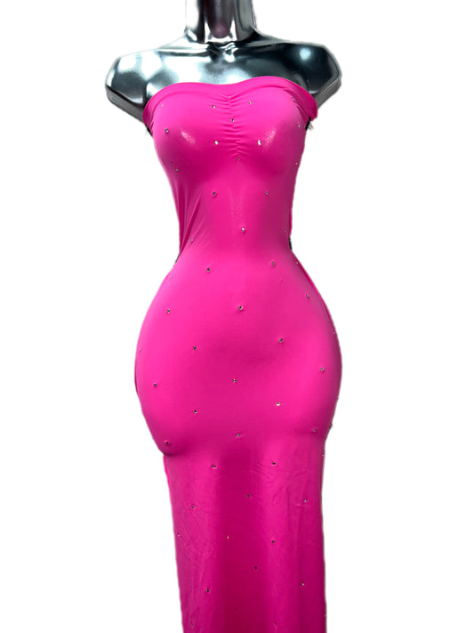 HOT PINK GOWN