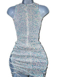 WHITE SEQUIN DRESS (Copy)