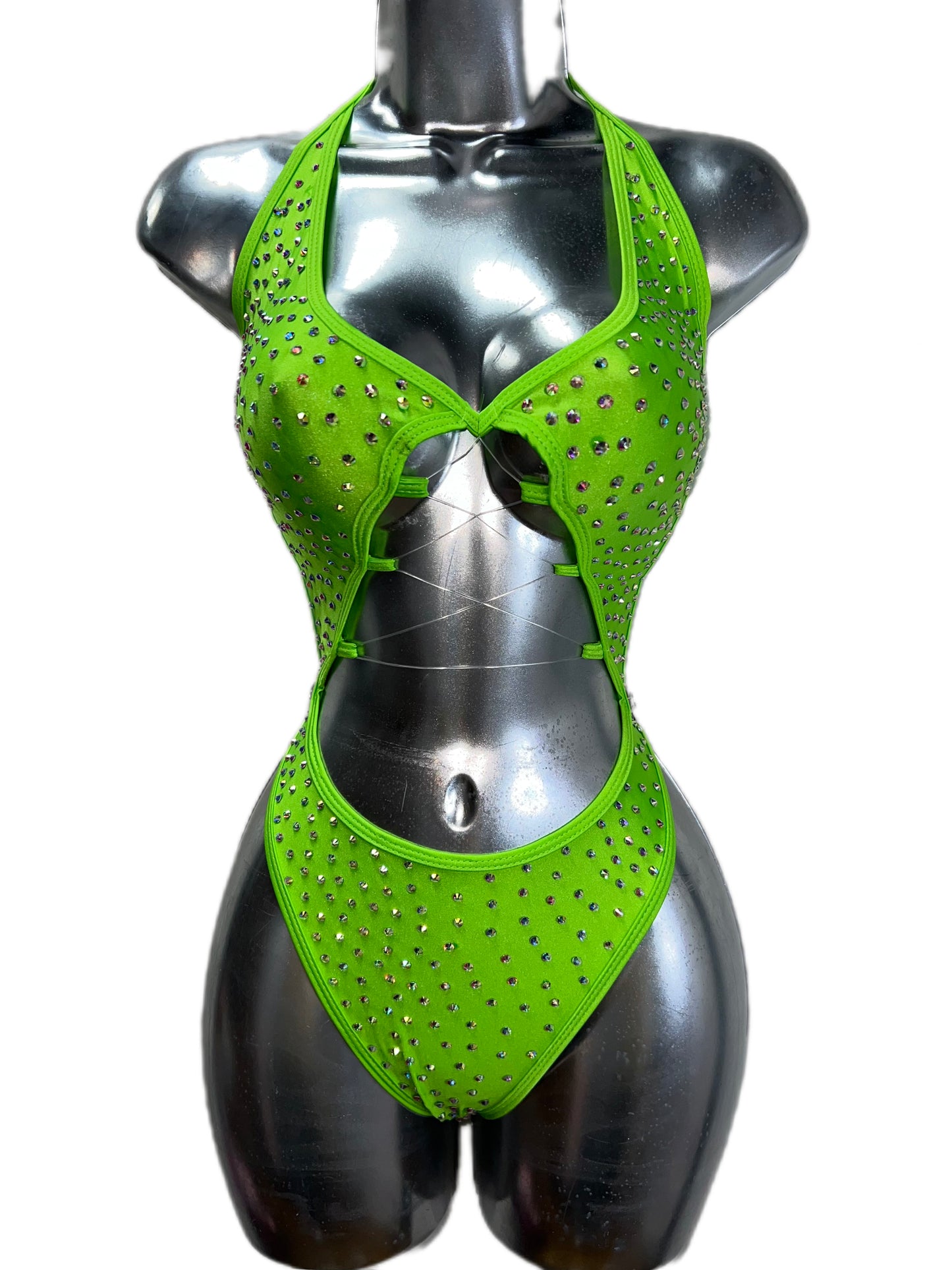 GREEN BODYSUIT