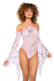 JR177 - Sequin Mesh Bodysuit