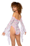 JR177 - Sequin Mesh Bodysuit